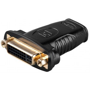 Goobay Video adapter | 19 pin HDMI Type A | Female | 24+5 pin combined DVI | Female